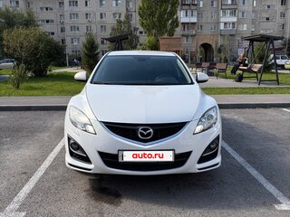 2011 Mazda 6 II (GH) Рестайлинг, белый, 1099000 рублей, вид 1