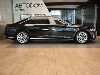 2018 Audi A8 Long 55 TFSI IV (D5), чёрный, 5490000 рублей, вид 4
