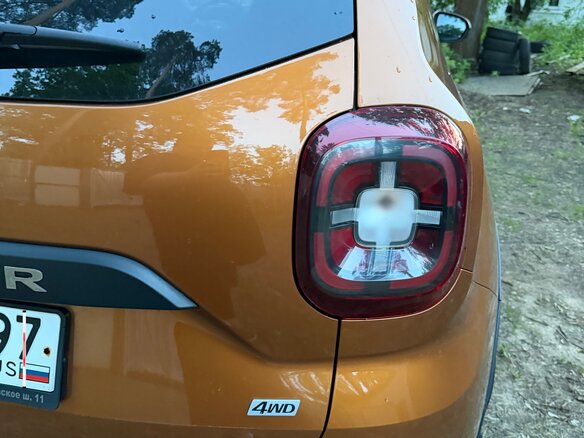 2021 Renault Duster II, оранжевый - вид 21