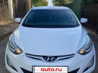 2015 Hyundai Elantra V (MD) Рестайлинг, белый, 1400000 рублей, вид 2