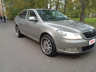 2012 Skoda Octavia II (A5) Рестайлинг, бежевый, 599000 рублей, вид 3