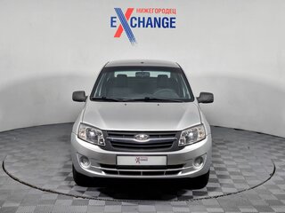 2013 Lada (ВАЗ) Granta I, серебристый, 309000 рублей, вид 2