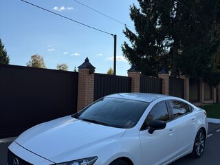 2017 Mazda 6 III (GJ) Рестайлинг, белый, 1830000 рублей, вид 1