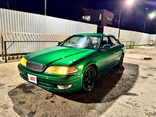 1999 Toyota Mark II VIII (X100), зелёный, 650000 рублей, вид 1