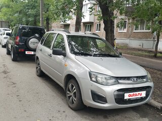 2014 Lada (ВАЗ) Kalina II, серебристый, 299000 рублей, вид 3