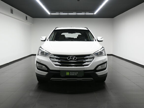 2013 Hyundai Santa Fe III, белый, 1650000 рублей - вид 2