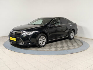 2014 Toyota Camry VII (XV50), чёрный, 1451500 рублей, вид 4