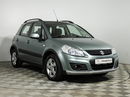 2012 Suzuki SX4 I (Classic) Рестайлинг, зелёный, 899700 рублей, вид 3