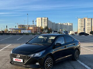 2021 Hyundai Solaris II Рестайлинг, чёрный, 1500000 рублей, вид 1