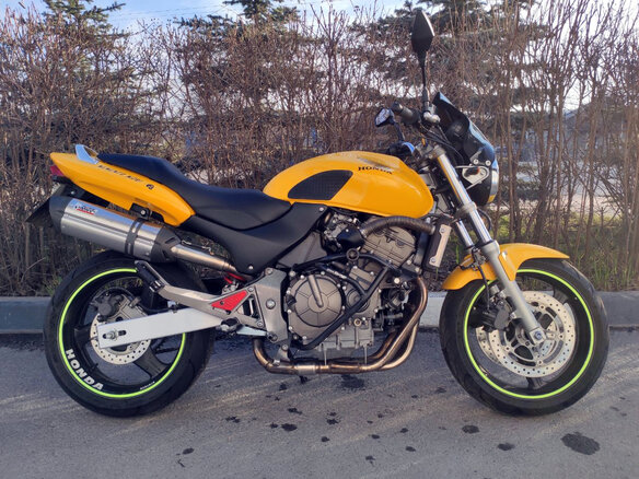 2000 Honda CB 600F Hornet, жёлтый, 339000 рублей - вид 1