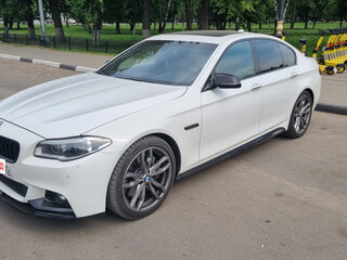 2015 BMW 5 серии 530d xDrive VI (F10/F11/F07) Рестайлинг, белый, 2300000 рублей, вид 1