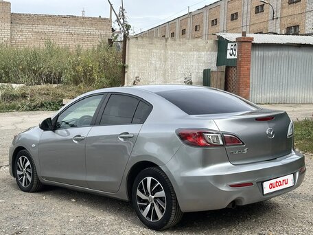 2012 Mazda 3 II (BL) Рестайлинг, серебристый, 870000 рублей, вид 4