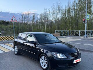2006 Mazda 3 I (BK) Рестайлинг, чёрный, 420000 рублей, вид 1