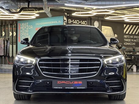 2022 Mercedes-Benz S-Класс 400 d 4MATIC VII (W223), чёрный, 11150000 рублей, вид 3