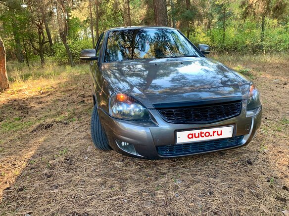 2007 Lada (ВАЗ) Priora I, серый, 170000 рублей - вид 1