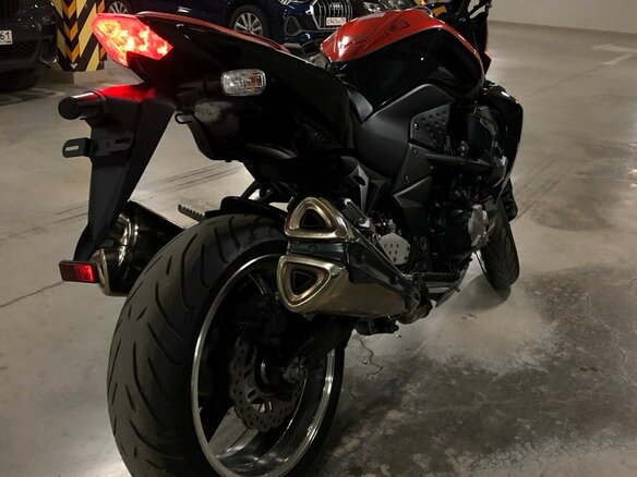 2009 Kawasaki Z 1000, оранжевый, 580000 рублей - вид 16
