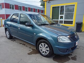 2011 Renault Logan I Рестайлинг, синий, 420000 рублей, вид 3