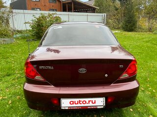 2007 Kia Spectra I Рестайлинг 2, красный, 360000 рублей, вид 2