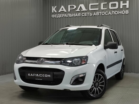 2015 Lada (ВАЗ) Kalina II, белый, 395000 рублей
