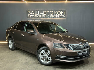 2018 Skoda Octavia III (A7) Рестайлинг, коричневый, 1599000 рублей, вид 3