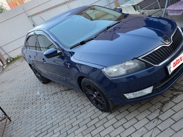 2016 Skoda Rapid I, синий, 750000 рублей - вид 23