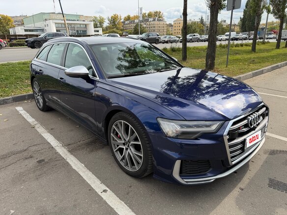 2020 Audi S6 V (C8), синий, 6350000 рублей - вид 2