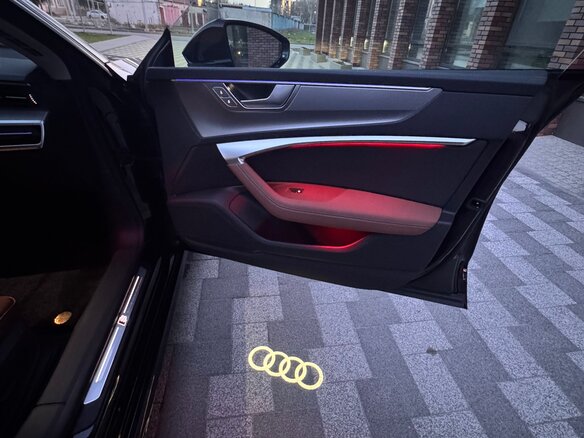 2024 Audi A7 L 45 TFSI II (4K), чёрный, 6200000 рублей - вид 18