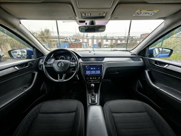 2017 Skoda Rapid I Рестайлинг, синий - вид 10