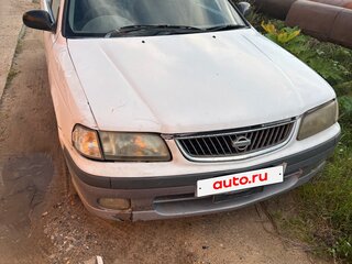 2000 Nissan Sunny B15, белый, 85000 рублей, вид 1