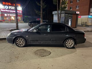 2005 Hyundai Sonata IV (EF) Рестайлинг, чёрный, 215000 рублей, вид 2