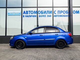 2010 Kia Rio II Рестайлинг, синий, 529000 рублей, вид 2