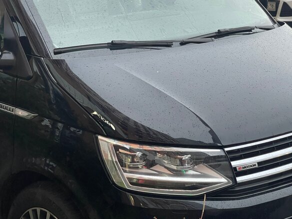 2017 Volkswagen Multivan T6, чёрный - вид 6