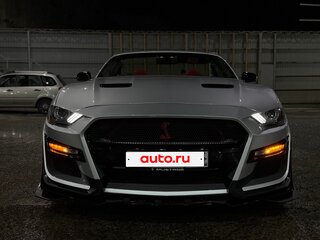 2019 Ford Mustang VI Рестайлинг, синий, 3200000 рублей, вид 2