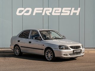 2008 Hyundai Accent ТагАЗ II, серебристый, 455000 рублей, вид 1