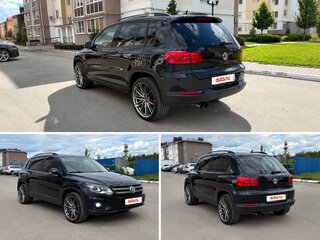 2014 Volkswagen Tiguan I Рестайлинг, чёрный, 1500000 рублей, вид 1