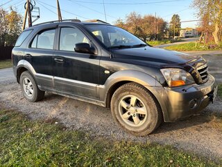 2007 Kia Sorento I Рестайлинг, чёрный, 800000 рублей, вид 3