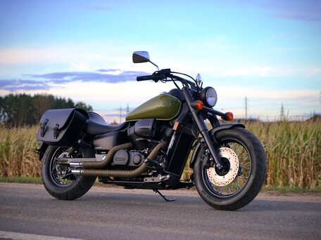 2022 Honda Shadow 750, чёрный, 820000 рублей, вид 2