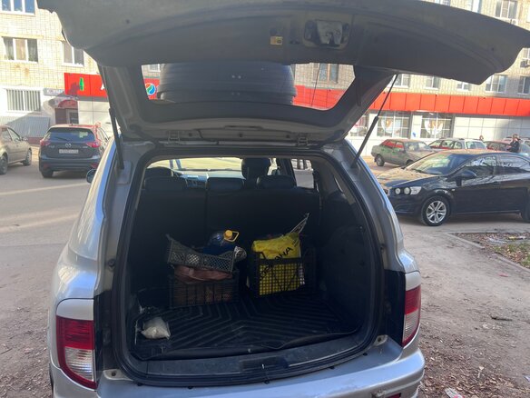 2007 SsangYong Kyron I Рестайлинг, серебристый, 450000 рублей - вид 10