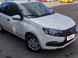 2021 Lada (ВАЗ) Granta I Рестайлинг, белый, 450000 рублей, вид 1