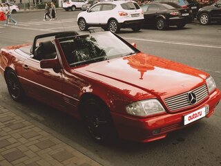 1992 Mercedes-Benz SL-Класс 300 IV (R129), красный, 3500000 рублей, вид 1