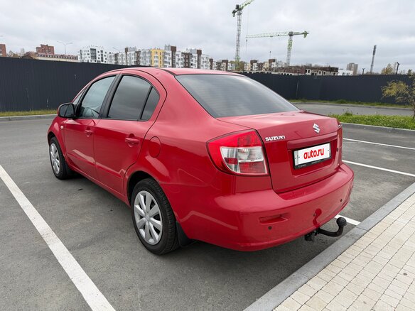 2008 Suzuki SX4 I (Classic), красный, 529000 рублей - вид 5