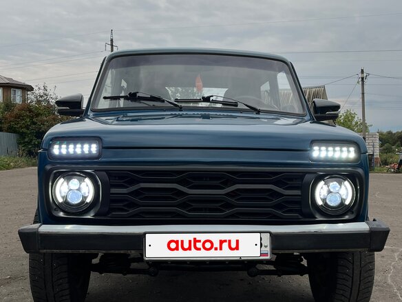 2001 Lada (ВАЗ) 2121 (4x4) I Рестайлинг, синий, 285000 рублей - вид 19