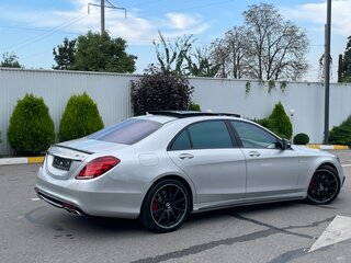 2014 Mercedes-Benz S-Класс AMG 63 AMG Long III (W222, C217), серебристый, 3050000 рублей, вид 5