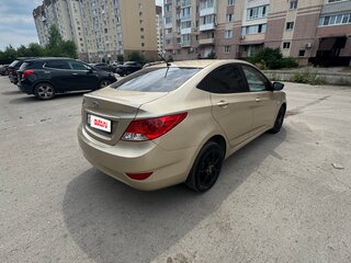 2014 Hyundai Solaris I, бежевый, 630000 рублей, вид 5