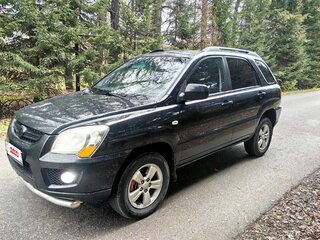 2010 Kia Sportage II Рестайлинг, чёрный, 850000 рублей, вид 4