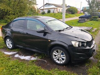 2012 Chevrolet Aveo II, чёрный, 570000 рублей, вид 2