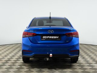 2017 Hyundai Solaris II, синий, 819900 рублей, вид 4