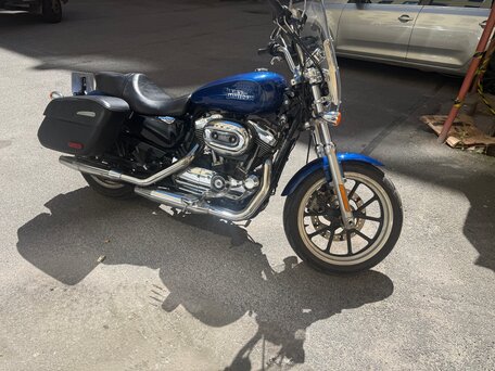2015 Harley-Davidson Sportster 1200, синий, 900000 рублей, вид 1