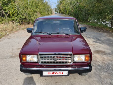 2007 Lada (ВАЗ) 2107, пурпурный, 209999 рублей, вид 2
