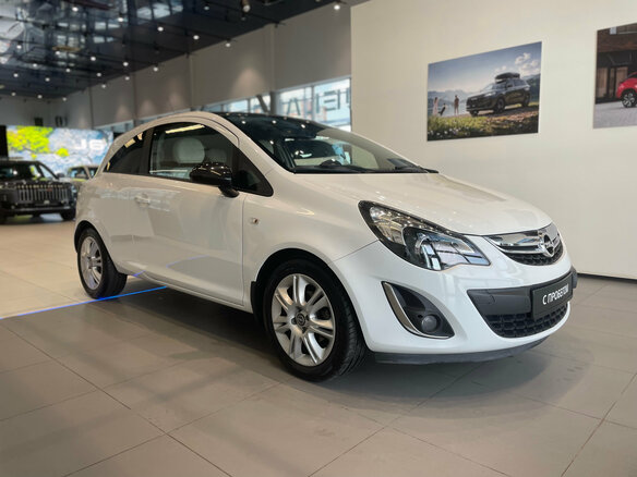 2013 Opel Corsa D Рестайлинг II, белый - вид 2